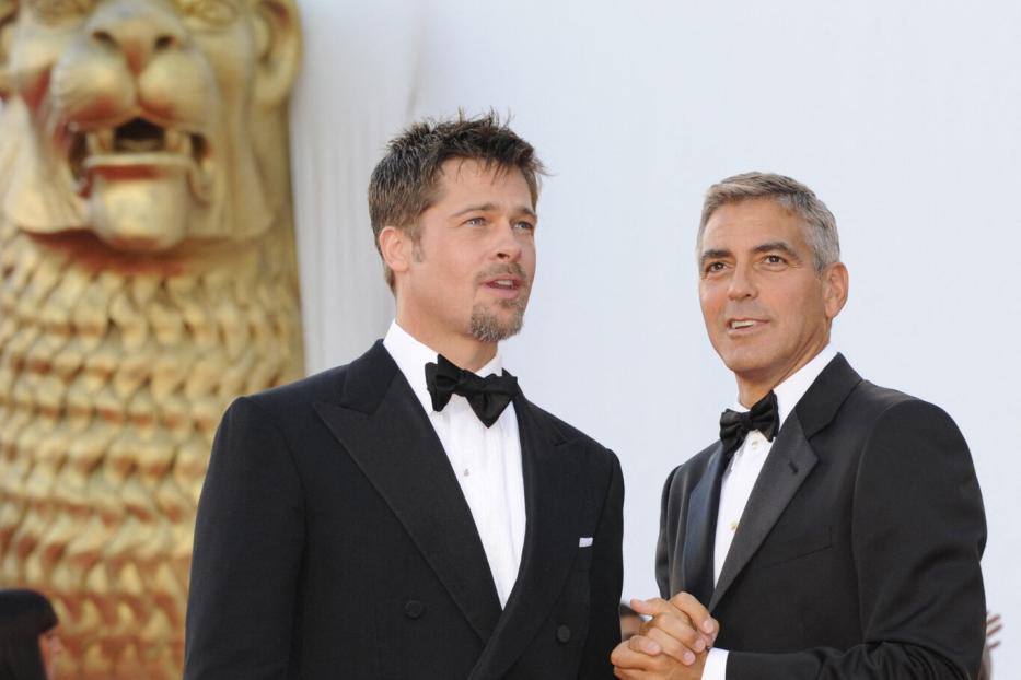 Brad Pitt und George Clooney