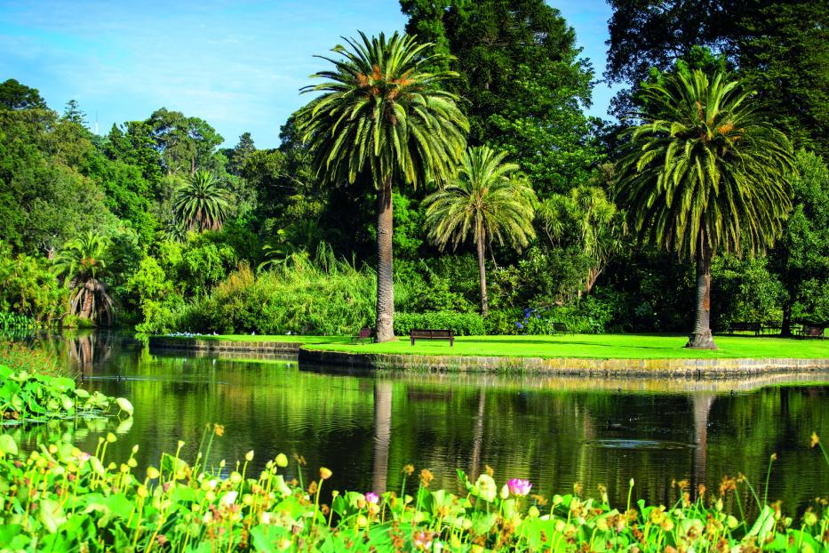 Garten in Australien, Melbourne