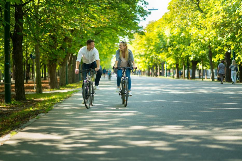 Fahrradfahren bringt den Kreislauf in Schwung und stärkt das Immunsystem