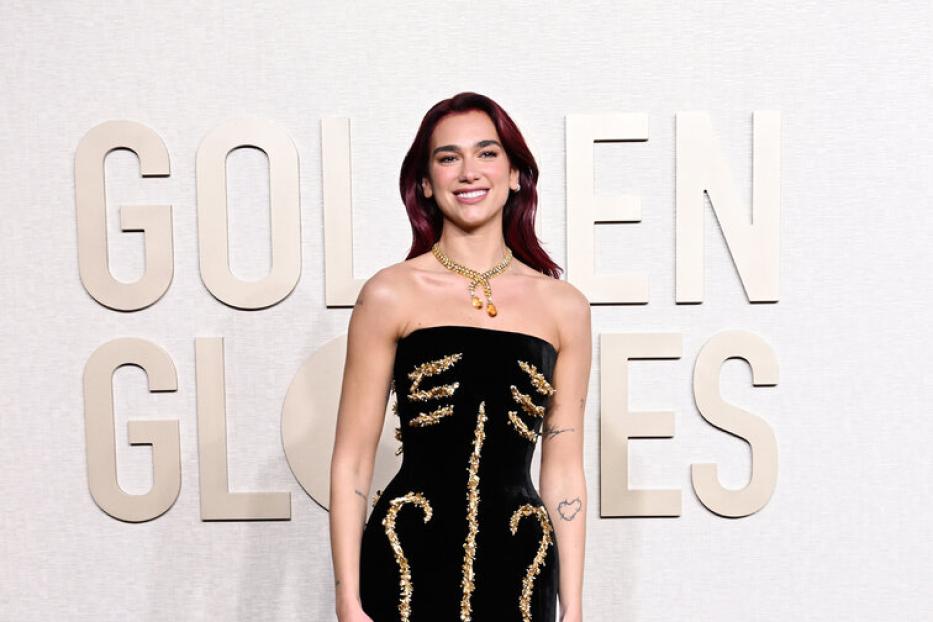 Dua Lipa bei den Golden Globes