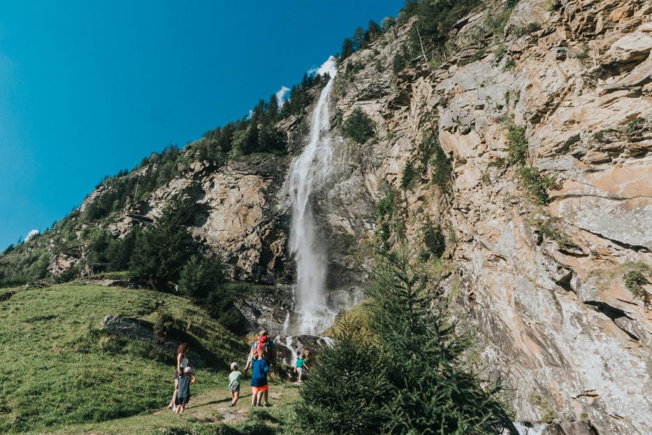 Der höchste Kärntner Wasserfall Fallbachfall 