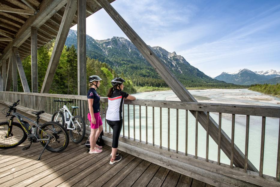 Der Lech, einer der letzten Wildflüsse der Alpen