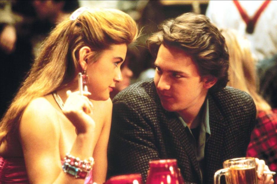 Demi Moore und Andrew McCarthy im Film "St. Elmo's Fire"