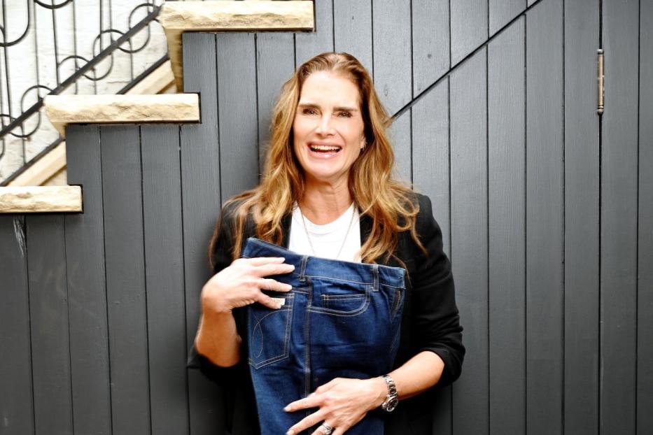 Brooke Shields mit ihrer &quot;skandalösen&quot; Calvin Klein Jeans