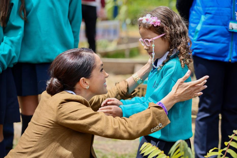 Meghan Markle ist in Kolumbien unterwegs