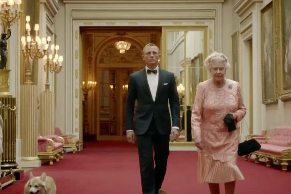 James Bond mit der Queen