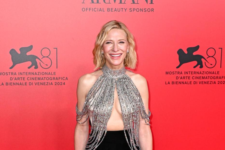 Cate Blanchett beim Armani Beauty Dinner in Venedig