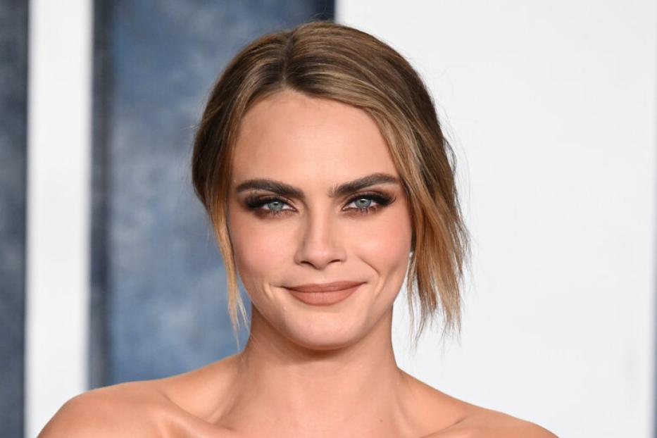 Cara Delevingne bei der Oscar-Party von Vanity Fair