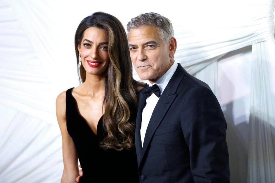 Amal und George Clooney