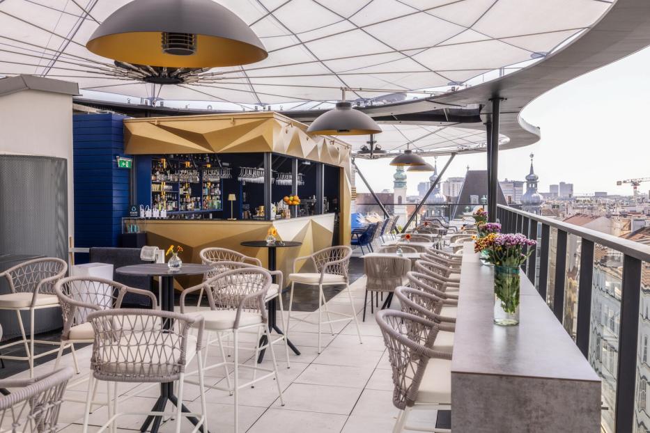 Neue Rooftop-Bar Lamée im 1. Bezirk in Wien 