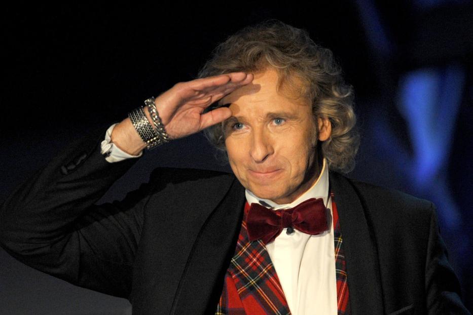 Thomas Gottschalk bei "Wetten, dass..." im Jahr 2023