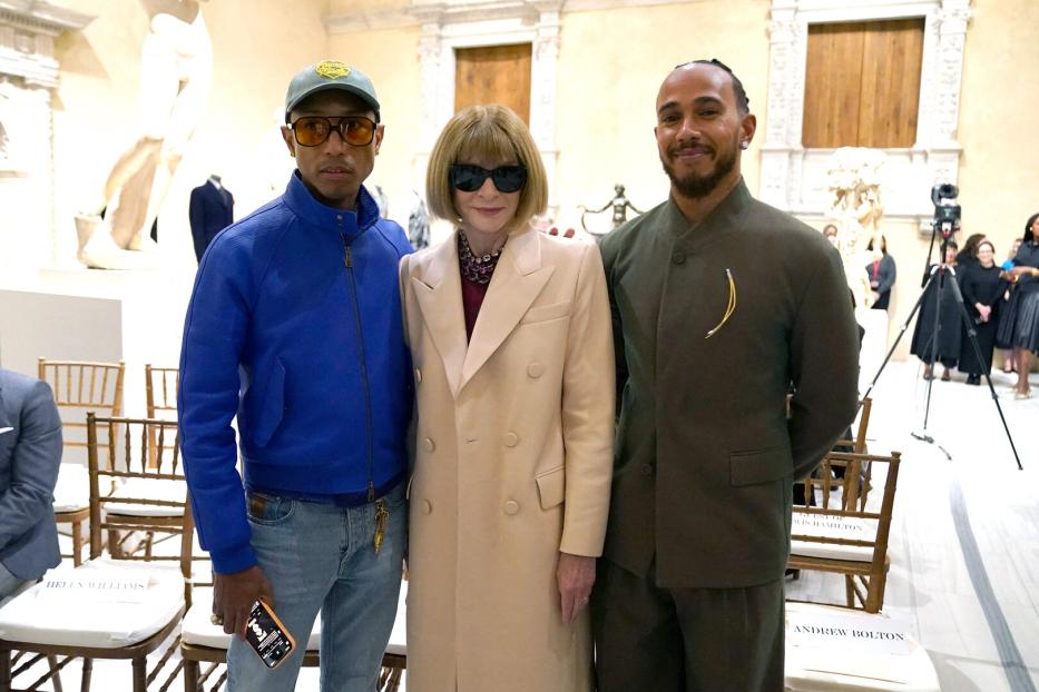 Pharrell Williams, Anna Wintour und Lewis Hamilton: Gemeinsam hosten sie die Met Gala 2025