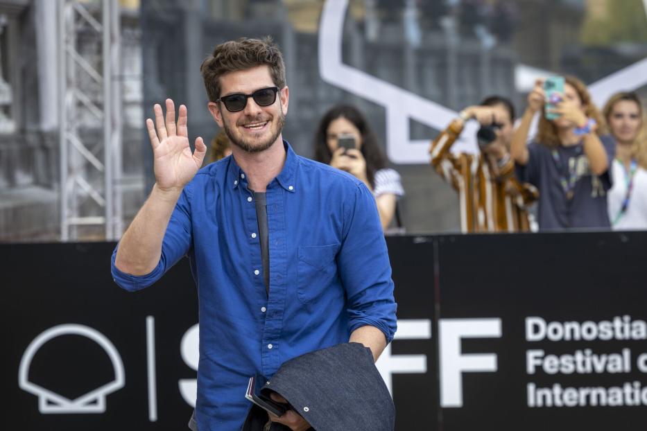 Andrew Garfield beim San Sebastian Film Festival