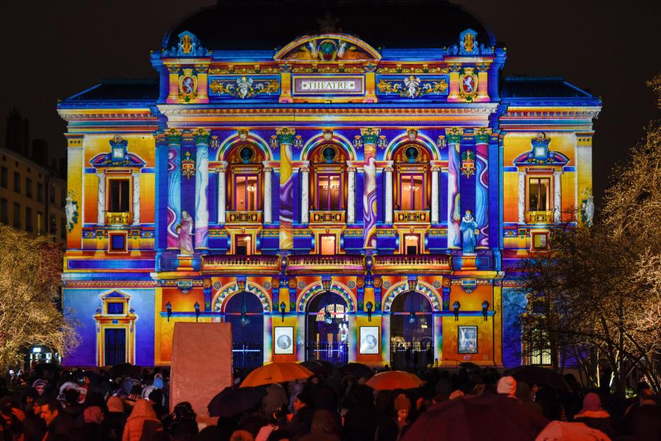 Strahlend: Der Ursprungsfunke der "Fête des lumières" in Lyon wurde bereits im 19. Jahrhundert entzündet.