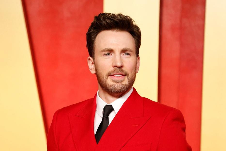 Chris Evans bei der Oscar-Party 2024