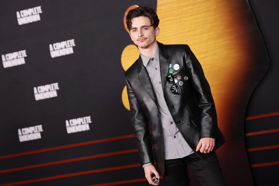  Timothée Chalamet bei der Premiere von "A Complete Unknown"