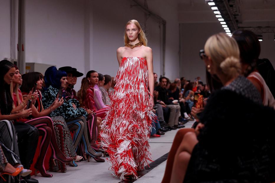 Missoni presents its spring/summer 2025 creations at Milan Fashion Week