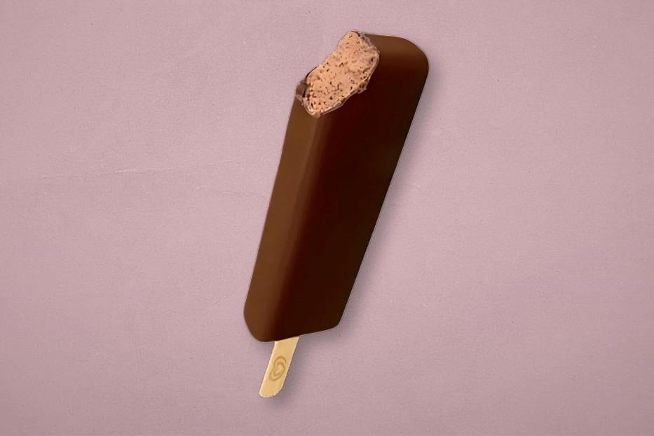Das Brickerl: Ein Schoko-Staberl-Eis