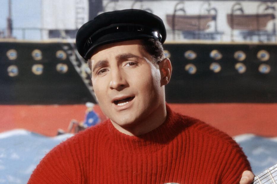 Freddy Quinn, österreichischer Schlagersänger und Schauspieler, Deutschland 1959. Austrian schlager singer and actor Fre