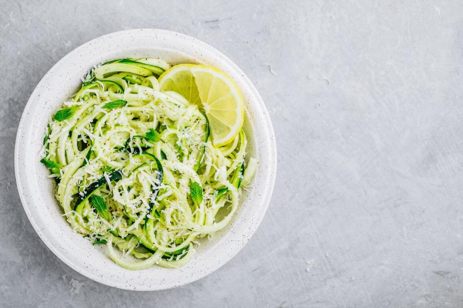 Zucchini-Nudeln (Symbolfoto)