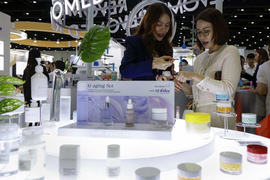 Cosmoprof CBE ASEAN beauty trade exhibition in Bangkok