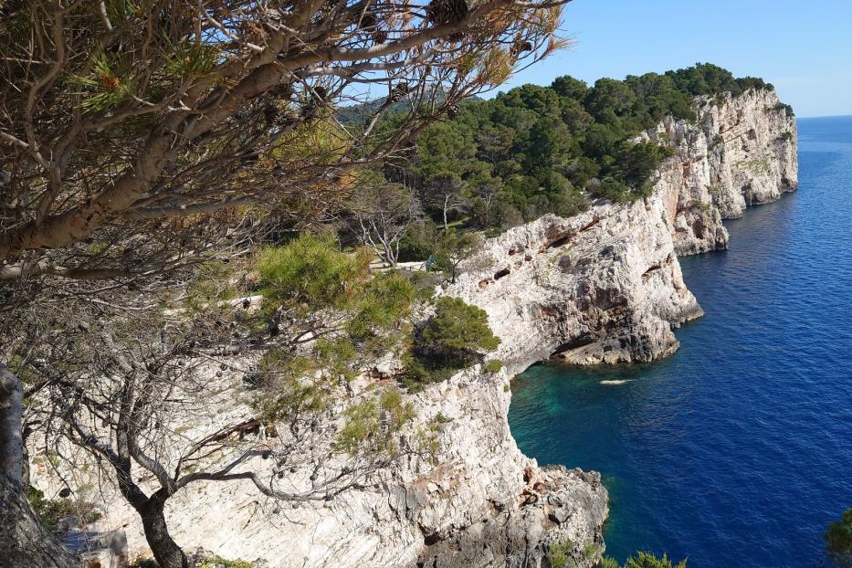 Steilküsten von Dugi Otok