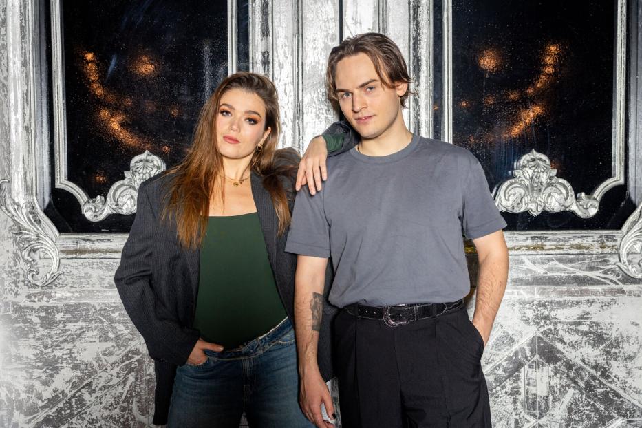 Nienke Latten und Moritz Mausser