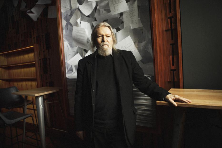 Sir Christopher Hampton at the Hampstead Theatre, London