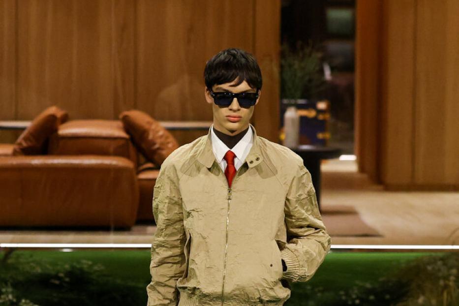 Louis Vuitton Menswear Fall/Winter 2026-2027 collection show in Paris