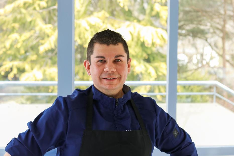 Küchenchef Markus Oelgarte vom Gesundheitsresort Königsberg