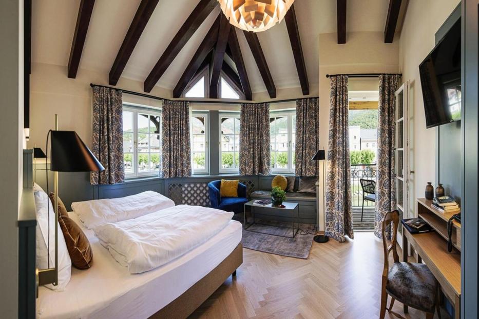 Ein Zimmer im Hotel Goldenen Ochs