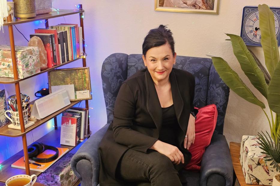 Krimi-Autorin Theresa Prammer