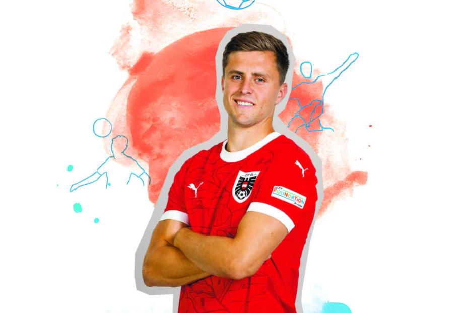 Fußballer Christoph Baumgartner im Portrait