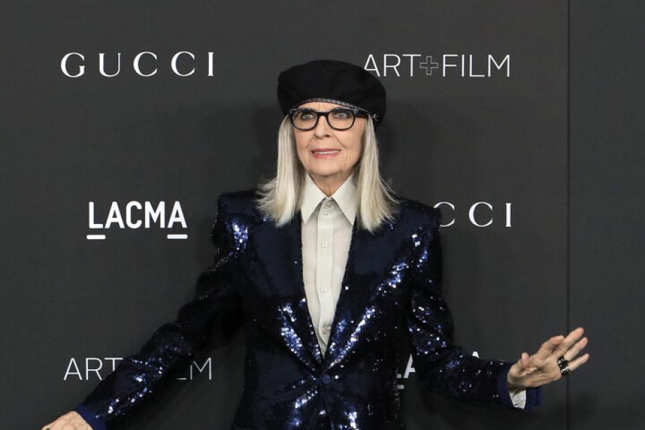 Diane Keaton bei der LACMA Art + Film Gala in Los Angeles, 2021