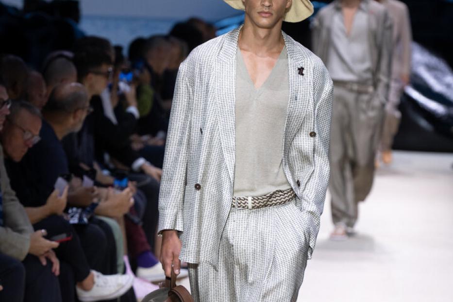 Giorgio Armani Milan Fashion Week Men's Collection Spring Summer 2026