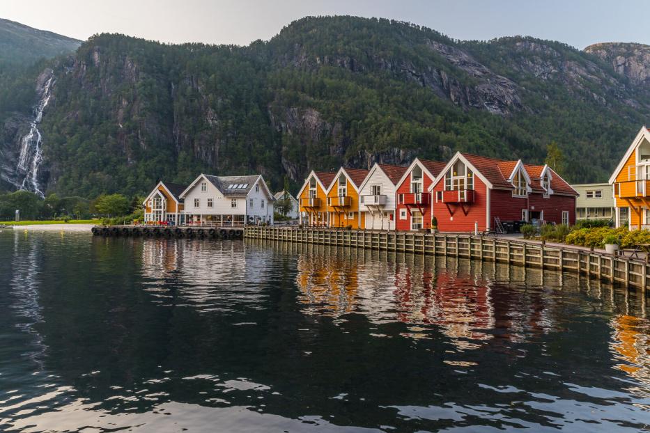 Dörfchen Mo in Norwegen