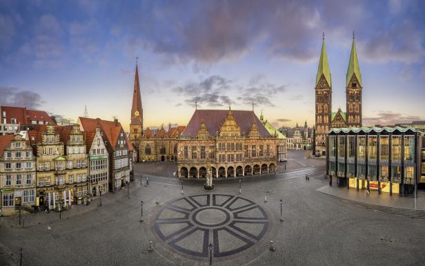 Marktplatz von Bremen Marktplatz in Bremen