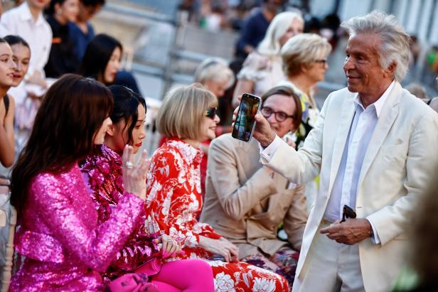 Valentino Haute Couture show "The Beginning" Fall-Winter 2022/2023 in Rome