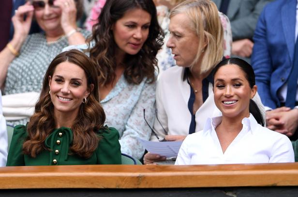 Kate und Meghan bei den Wimbledon Championships 2019