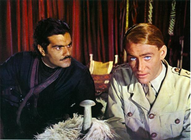 LAWRENCE OF ARABIA (UK 1962) COLUMBIA PICTURES OMAR SHARIF, PETER OTOOLE Date: 1962. Strictly editorial use only in con