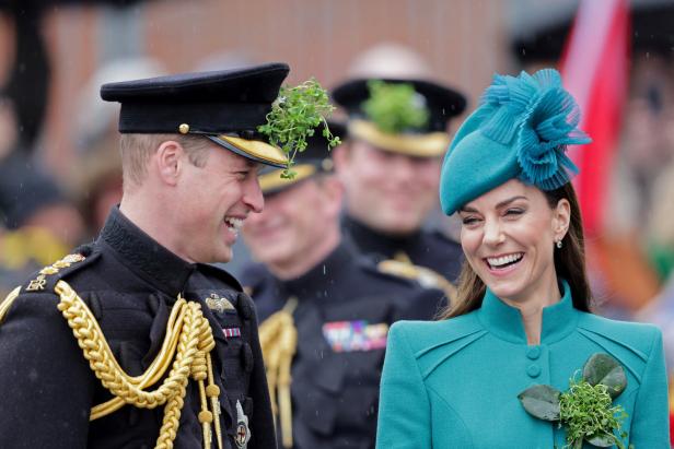 William und Kate bei der St. Patrick's Day-Parade 2023