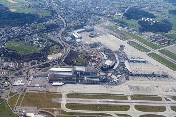 The airport of Zürich - Stock-Fotografie