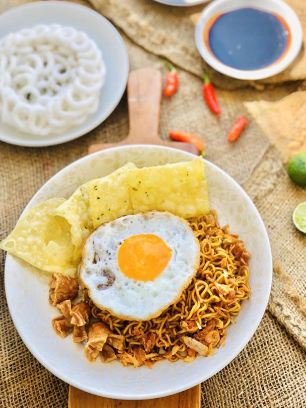 High Angle View Of Breakfast Served On Table - Stock-Fotografie