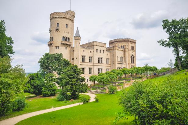 Potsdam: Schloss Babelsberg im Park Babelsberg 