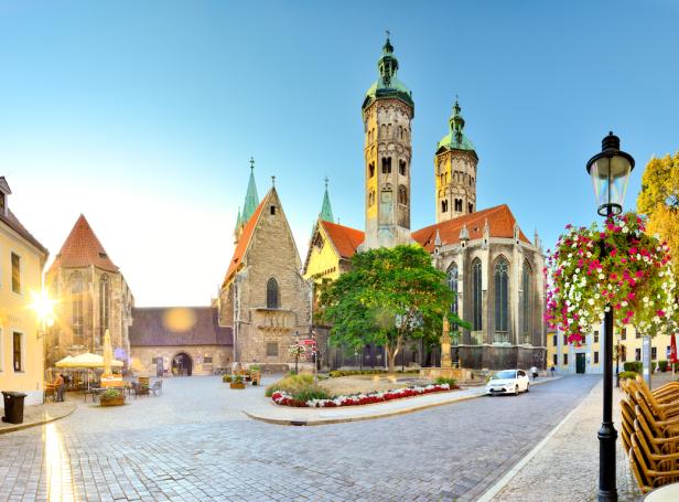 Naumburg: Naumburger Dom, UNESCO-Weltkulturerbe, Via Regia, Via Regia