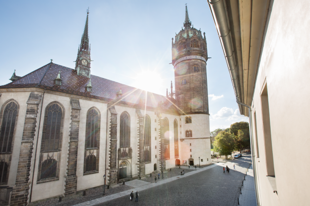 Wittenberg: Schlosskirche in der Lutherstadt, UNESCO Weltkulturerbe