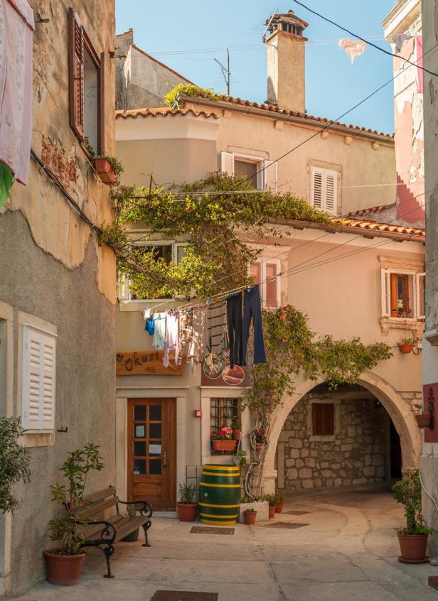 Altstadt von Cres, Kroatien