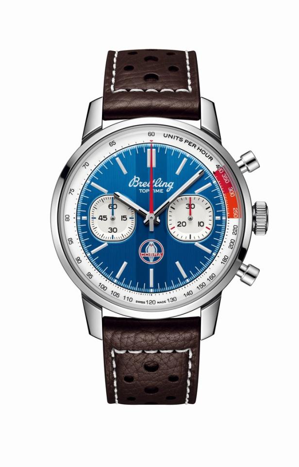 Breitling "Top Time B01 Shelby Cobra" in 41-mm Edelstahl 