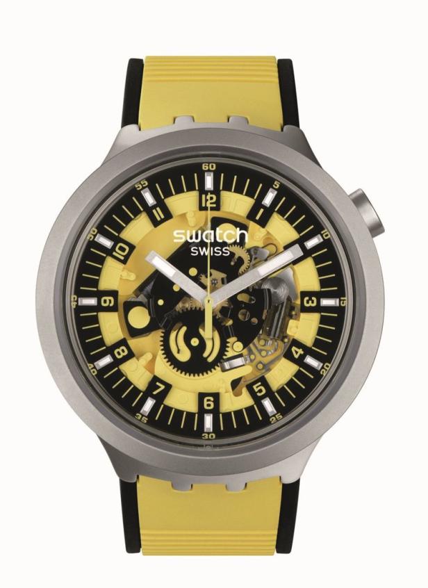 "Big Bold Irony" in 47-mm, Swatch