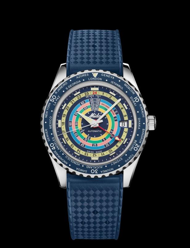 Mido "Ocean Star Decompression Worldtimer" 